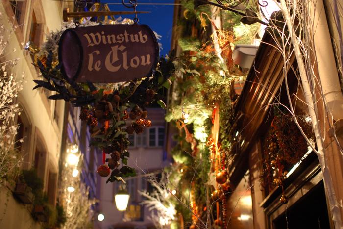 Décoration de Noël à Strasbourg